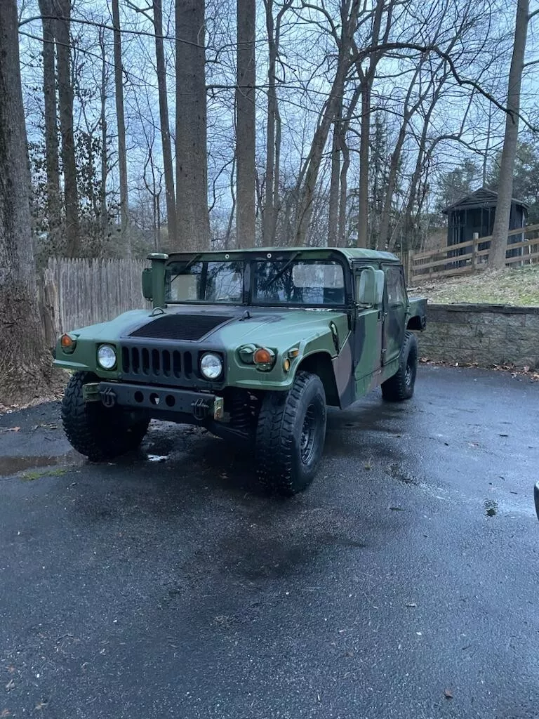 1986 Am General M998 Hmmwv 4 Door Soft Top W/truck Body S/N 016251