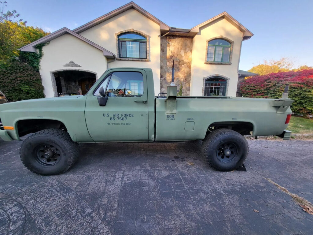 1985 Chev D30 M1008 Military Vehicle Low Miles 6.2 Diesel 4×4 Clean Rust Free