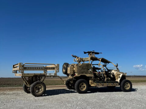 2017 Polaris Defense Ex-Military MRZR **+trailer** for sale