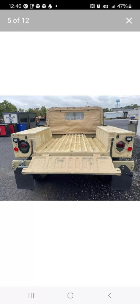 Military Hmmwv M1113 6.5 Turbo Diesel 4×4-Road Legal and Inspected