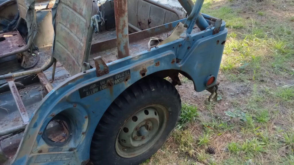 Original 1962 USMC M38a1 Radio Jeep