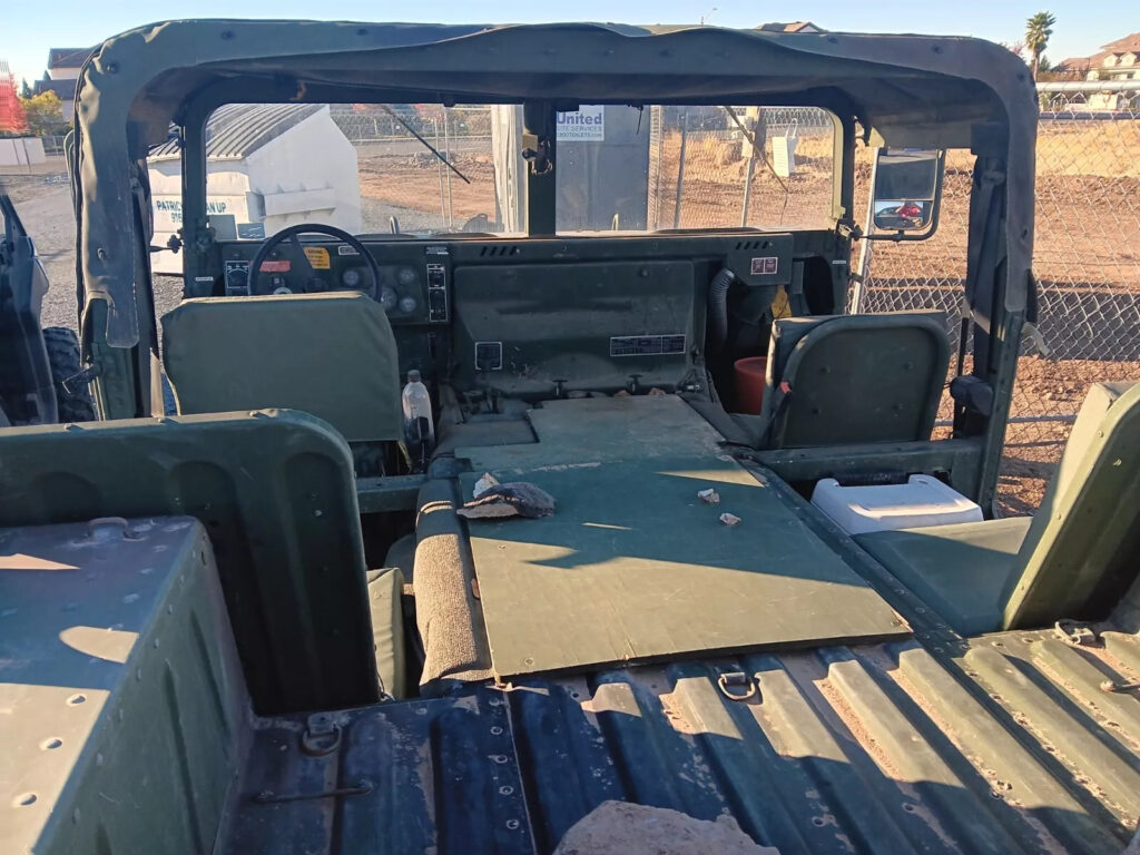 1992 Am General Humvee 1097r1 (2 ToN) 4×4 Beast! NR NICE Shape