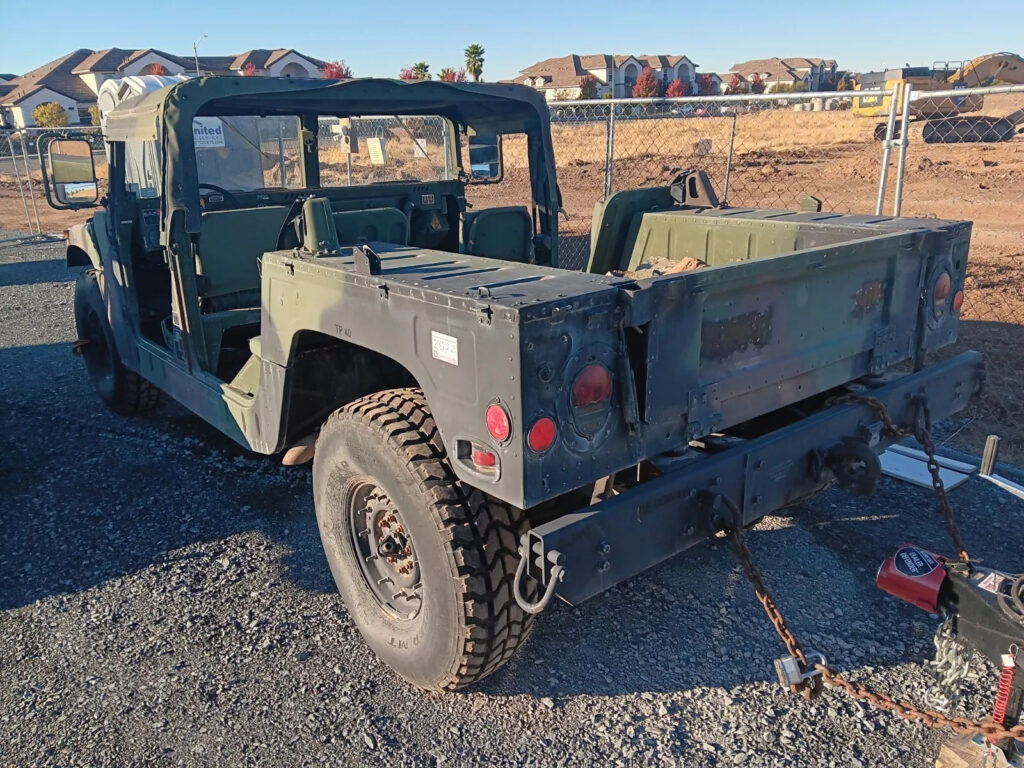 1992 Am General Humvee 1097r1 (2 ToN) 4×4 Beast! NR NICE Shape