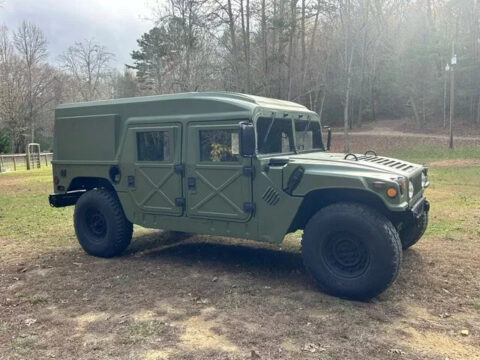 1993 1097 Military Hmmwv Helmet Top W/hard Doors and WITH Legal Onroad Title for sale