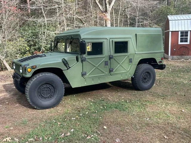 1993 1097 Military Hmmwv Helmet Top W/hard Doors and WITH Legal Onroad Title