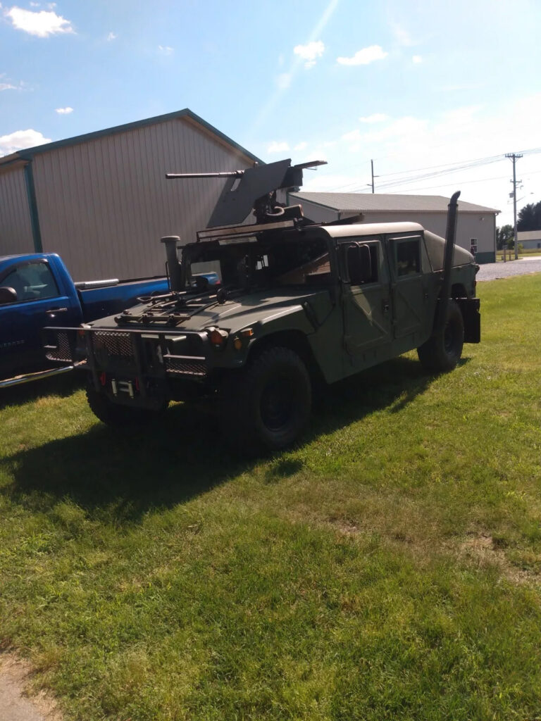 1994 Humvee M998 6.2 Slant Back Diesel W/turret & Sim fire 50 Cal.+extras Titled