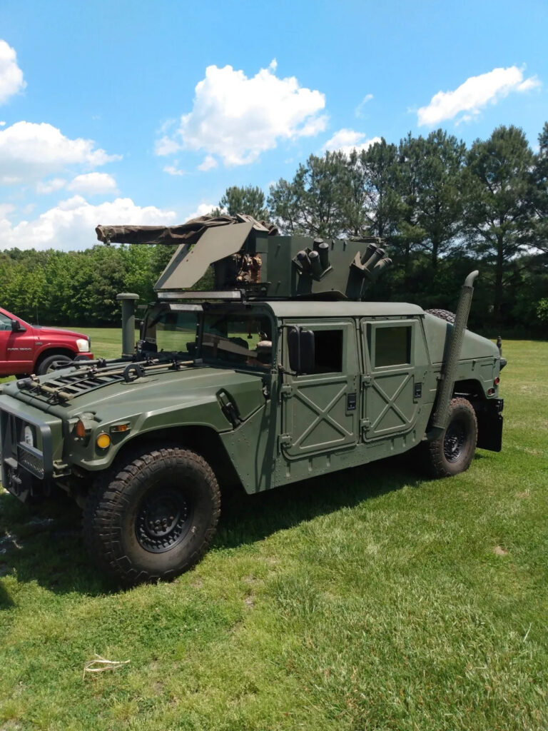 1994 Humvee M998 6.2 Slant Back Diesel W/turret & Sim fire 50 Cal.+extras Titled