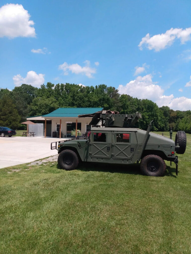 1994 Humvee M998 6.2 Slant Back Diesel W/turret & Sim fire 50 Cal.+extras Titled