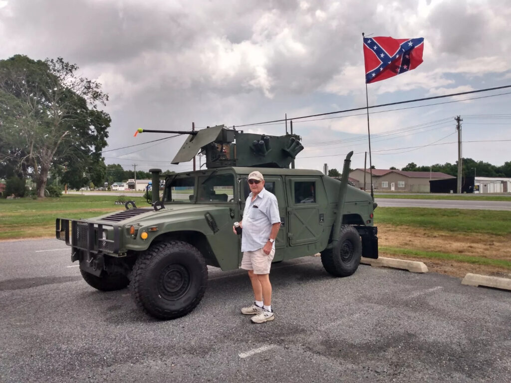 1994 Humvee M998 6.2 Slant Back Diesel W/turret & Sim fire 50 Cal.+extras Titled