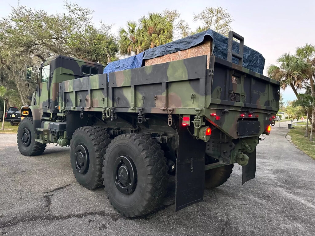 2002 Oshkosh Mk25a1 MTVR Military 6X6 Truck 7 ToN Turbo Diesel Only 8,800 Miles