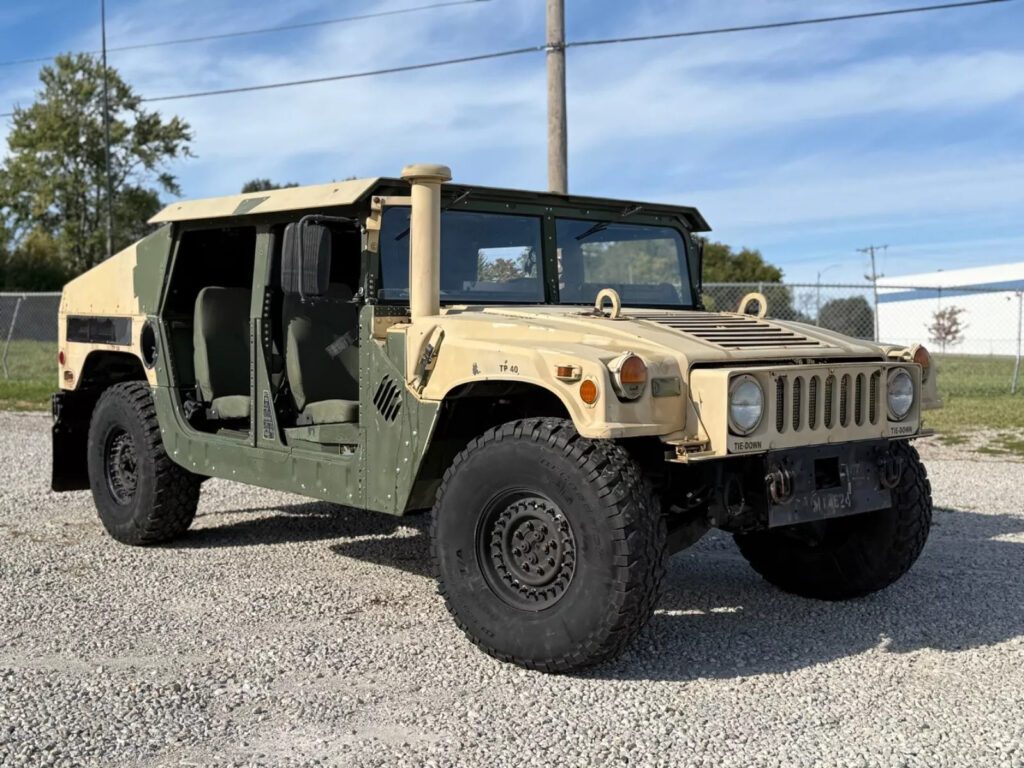 2009 Am General M1151a1 Hmmwv 4 Door HARD ToP WITH Slant BACK 6.5L Turbo