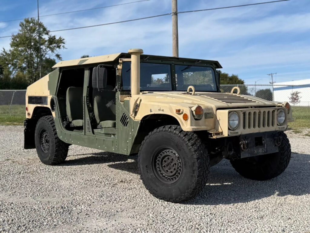 2009 Am General M1151a1 Hmmwv 4 Door HARD ToP WITH Slant BACK 6.5L Turbo