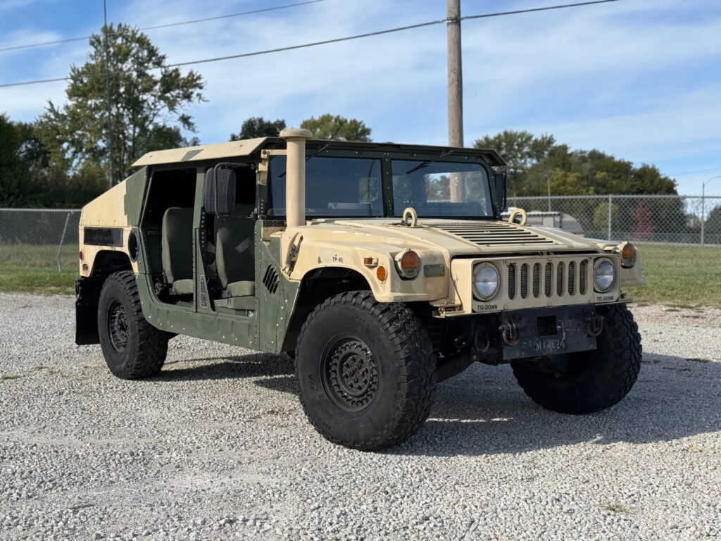 2009 Am General M1151a1 Hmmwv 4 Door HARD ToP WITH Slant BACK 6.5L Turbo