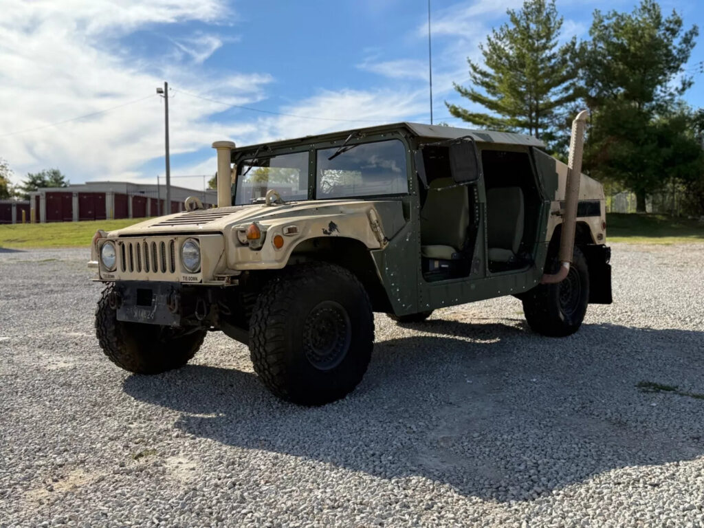 2009 Am General M1151a1 Hmmwv 4 Door HARD ToP WITH Slant BACK 6.5L Turbo