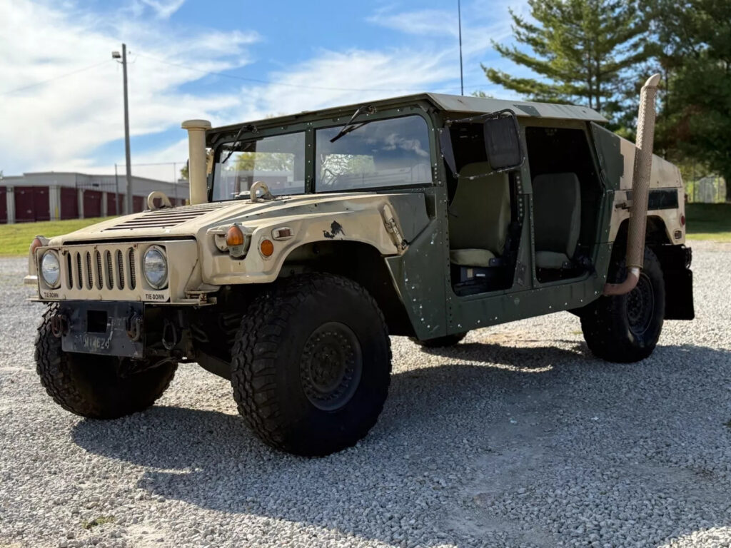 2009 Am General M1151a1 Hmmwv 4 Door HARD ToP WITH Slant BACK 6.5L Turbo