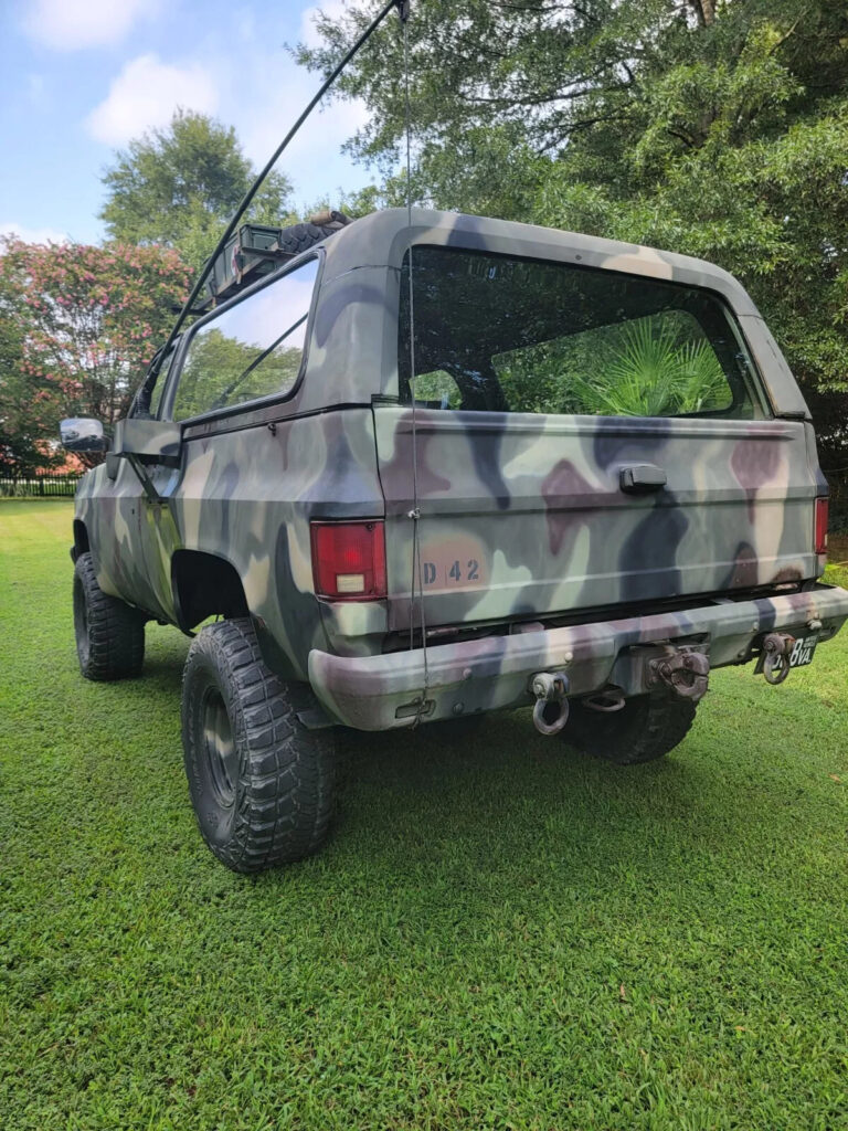 CUCV M-1009 Military Blazer, Diesel 4×4. M-101a2 Trailer W/humvee Tires