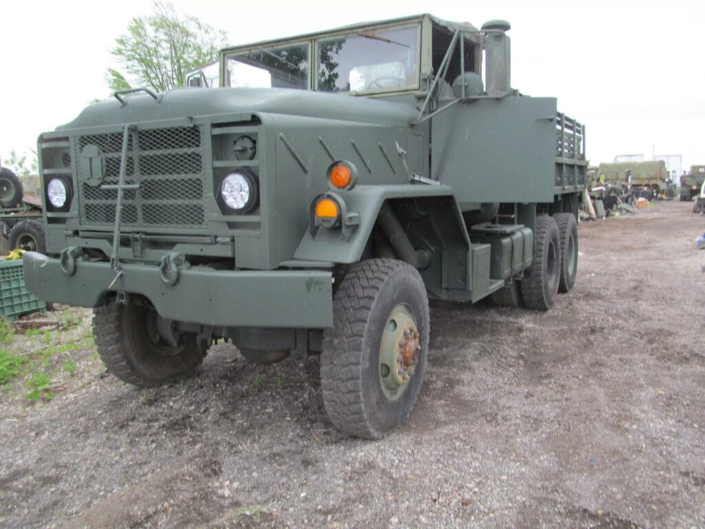 1989 Military Am General 923 A1 5 ToN Cargo Truck 14 FT DROP SIDE BED