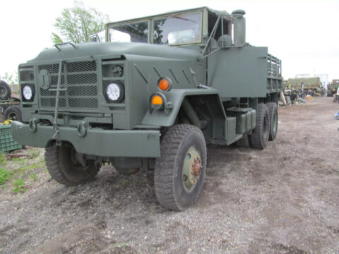 1989 Military Am General 923 A1 5 ToN Cargo Truck 14 FT DROP SIDE BED for sale