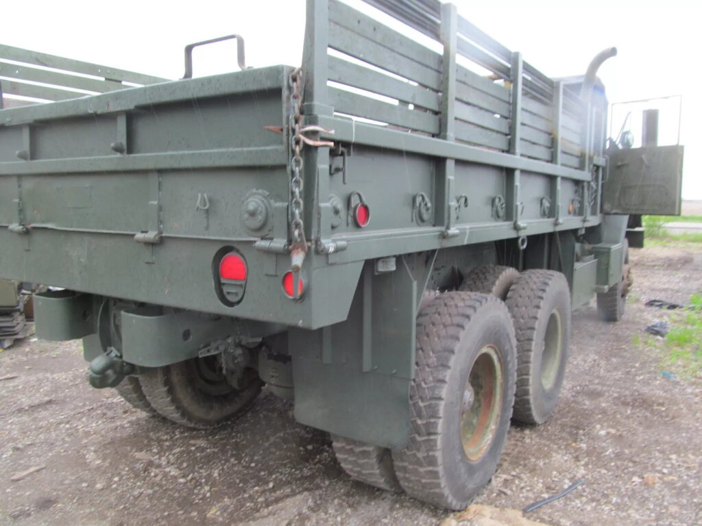 1989 Military Am General 923 A1 5 ToN Cargo Truck 14 FT DROP SIDE BED