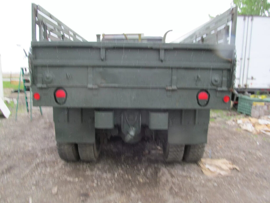 1989 Military Am General 923 A1 5 ToN Cargo Truck 14 FT DROP SIDE BED