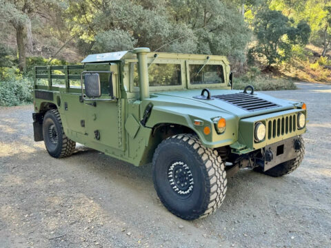 1992 Am General Armored M1152a1 Humvee Hmmwv, Turbo Diesel w/4 Speed &amp; A/C for sale