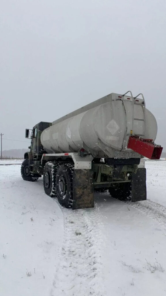 2002 Oshkosh MK23 MTVR 6×6 Water Truck 2800 Gallon Tank Spray Farm Diesel