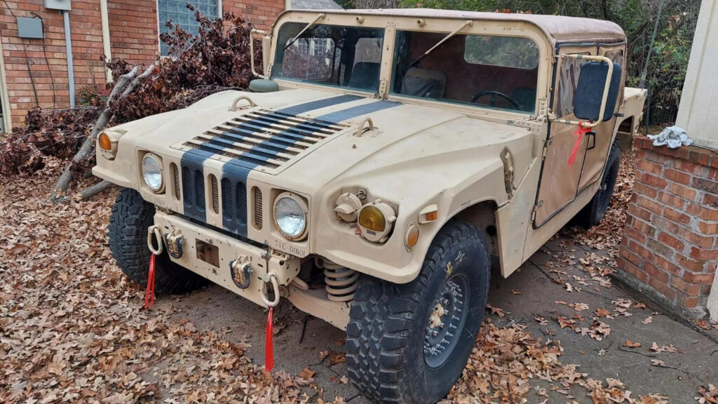 2003 Am General Humvee 4 Speed M1097a2 Heavy Variant 4×4 Military Hummer Titled