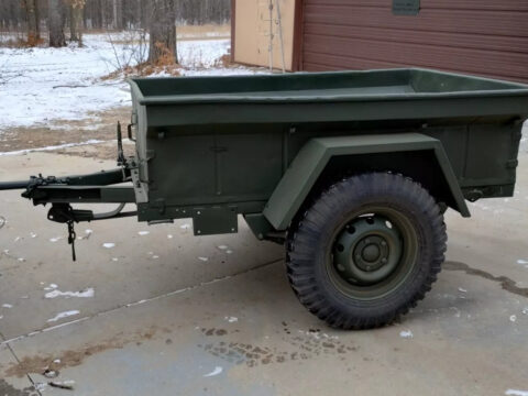 M416b1 Airborne Military Trailer Freshly Painted M416, M151, M422, M416a1 for sale