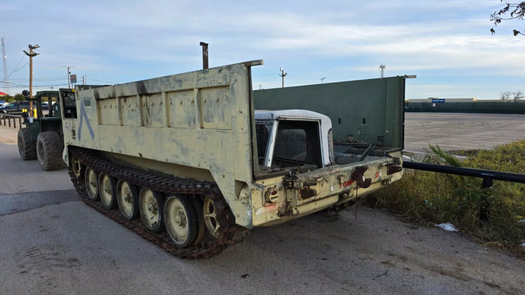 1984 FMC M548a1 Tracked Targo Carrier Army Military Vehicle