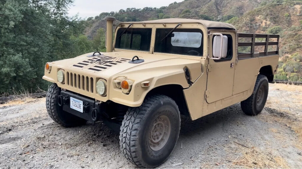 1999 Am General Humvee (military Hummer)–12,000 Miles. Runs Great