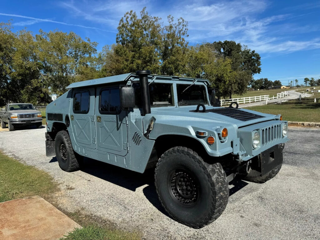 Am General M1151a1 Hmmwv Humvee AC 6.5 Turbo Diesel 4 Speed Slant Back Hummer H1