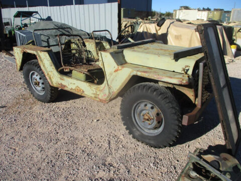 Used 1966 M151a1 Jeep Ford Motor Co. Cut/welded, Rusty but Will Run for sale