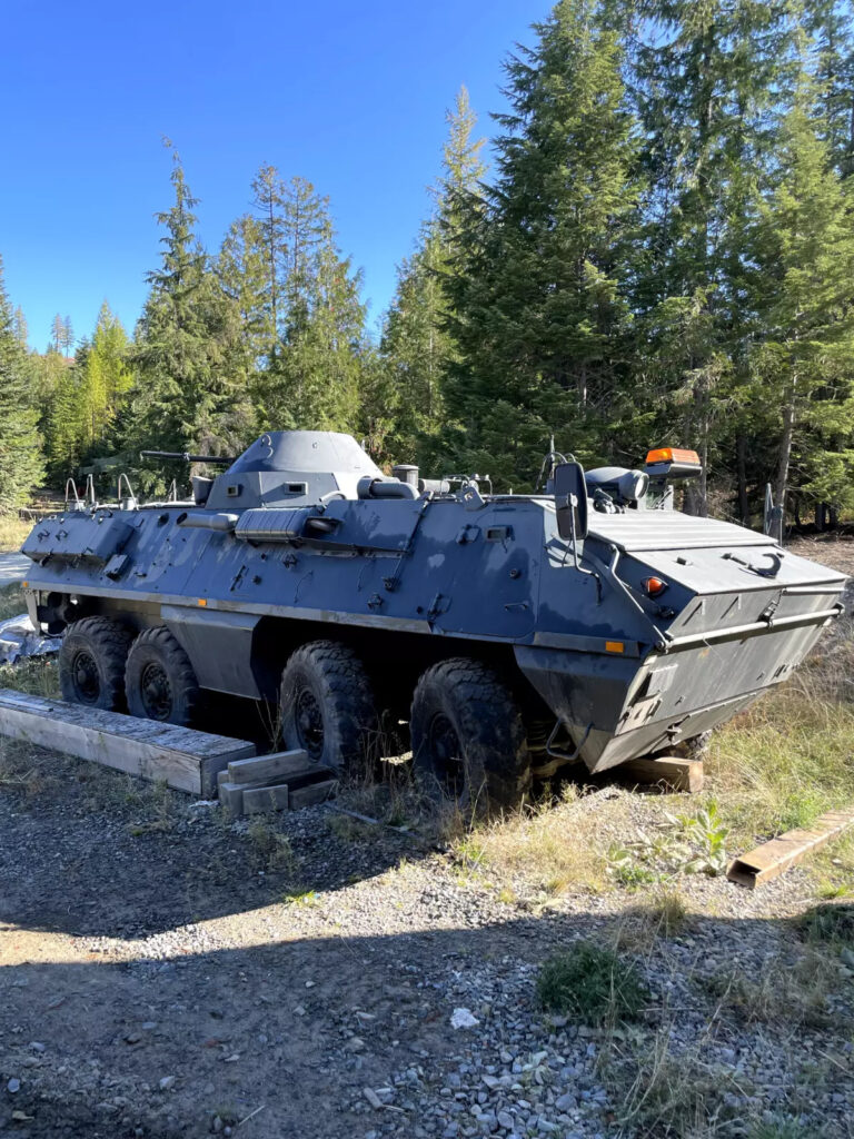 Czech Ot-64 SKOT 8×8 Amphibious APC with Turret. Good Running Condition!