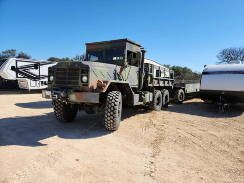 M923a2 Military 5-Ton Cargo Truck and M989a1 Heavy Expanded Mobility Ammunition for sale