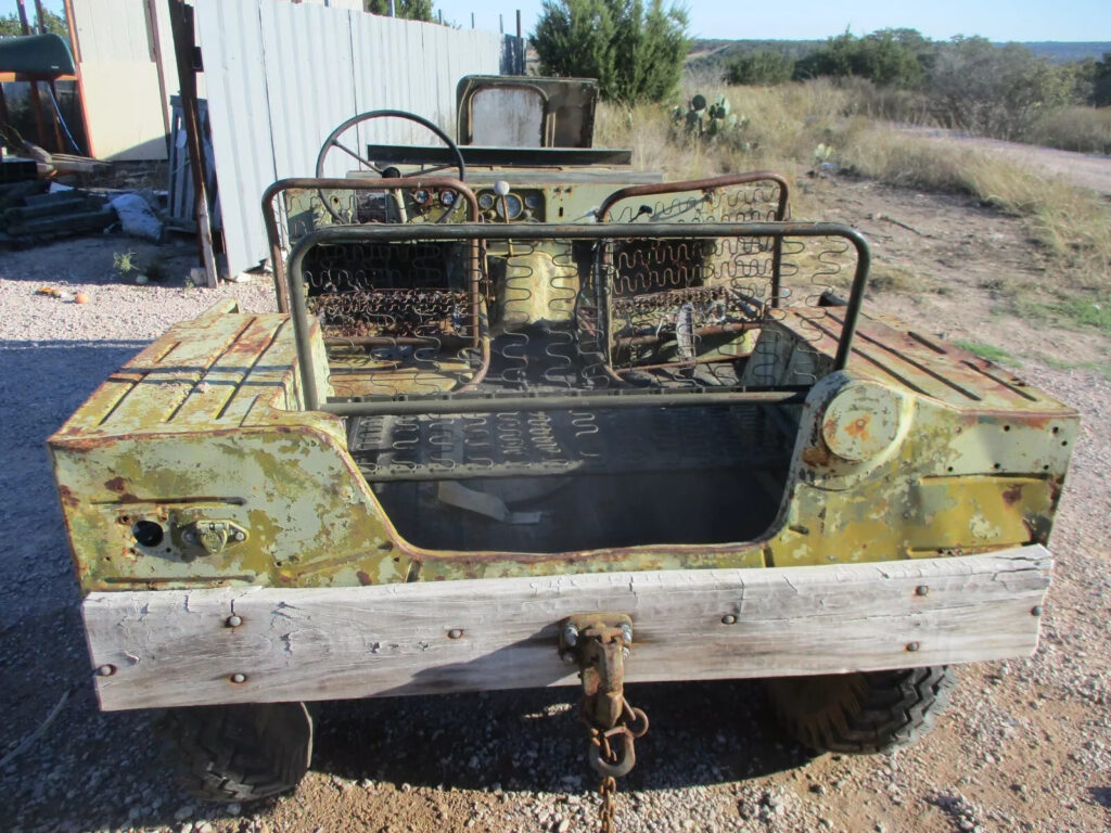 Used 1966 M151a1 Jeep Ford Motor Co. Cut/welded, Rusty, NOT Running