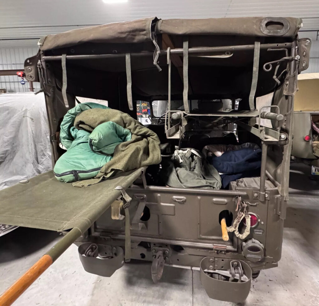 1962 M170 Ambulance jeep with Stretchers and Medical Accessories, Sn13014