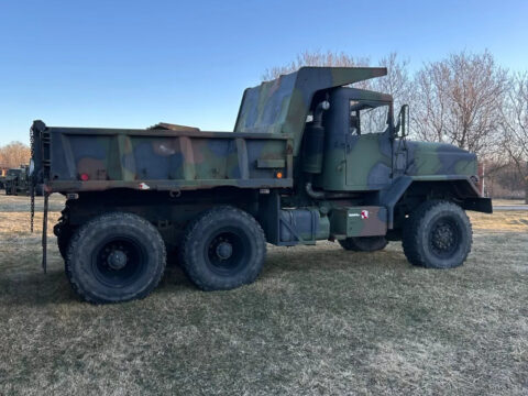 1990 BMY M929a2 Dump Truck 5 ton 6×6 Military Diesel 2011 Rebuild for sale