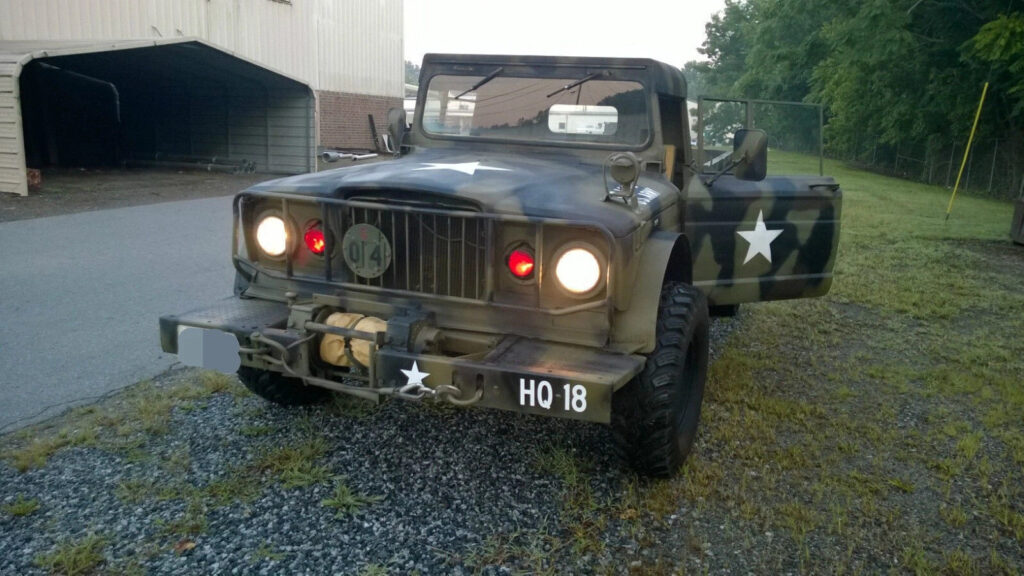 1967 Kaiser Jeep M715 Heavy Duty Military Pickup Camo Truck
