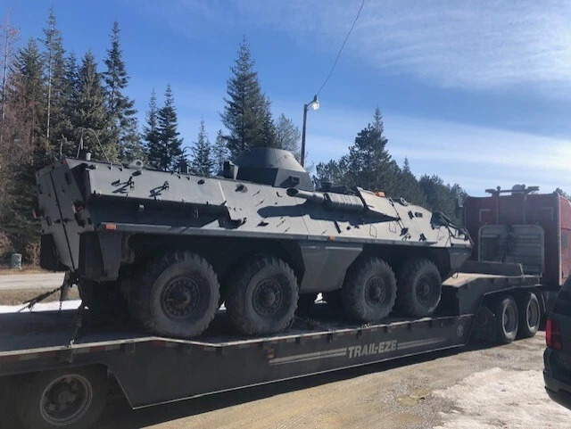 Czech Ot-64 SKOT 8×8 Amphibious APC with Turret. Good Running Condition!