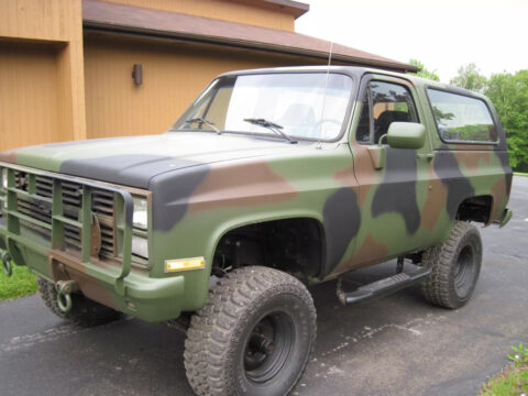 Military Vehicles for sale ebay Motors Diesel Blazer for sale
