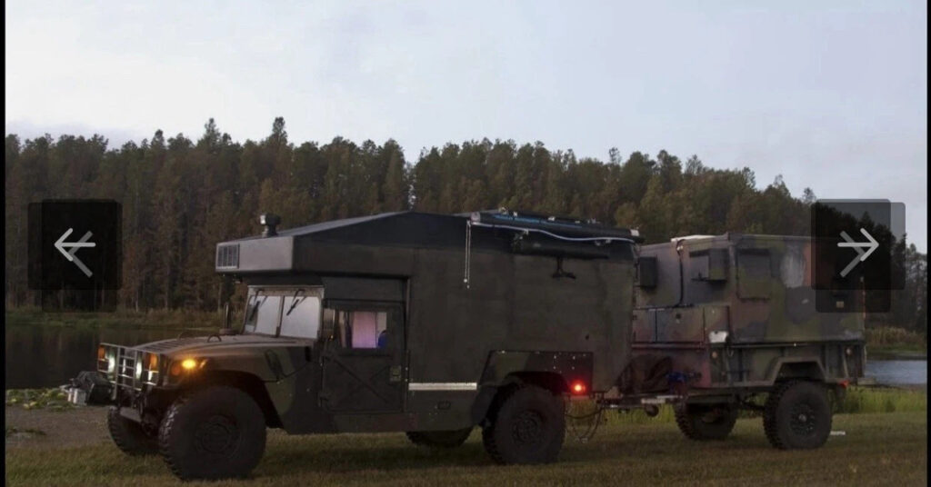 .ultimate Overlander 2005 Hummer Humvee M1123expedition Adventure Vehicletrailer