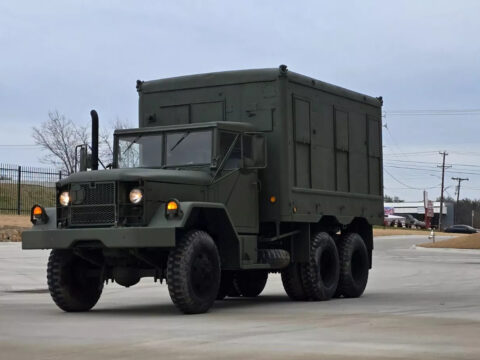 1971 Am General M109a3 “deuce and a Half” Van Camper 6×6 Multifuel Army Military for sale