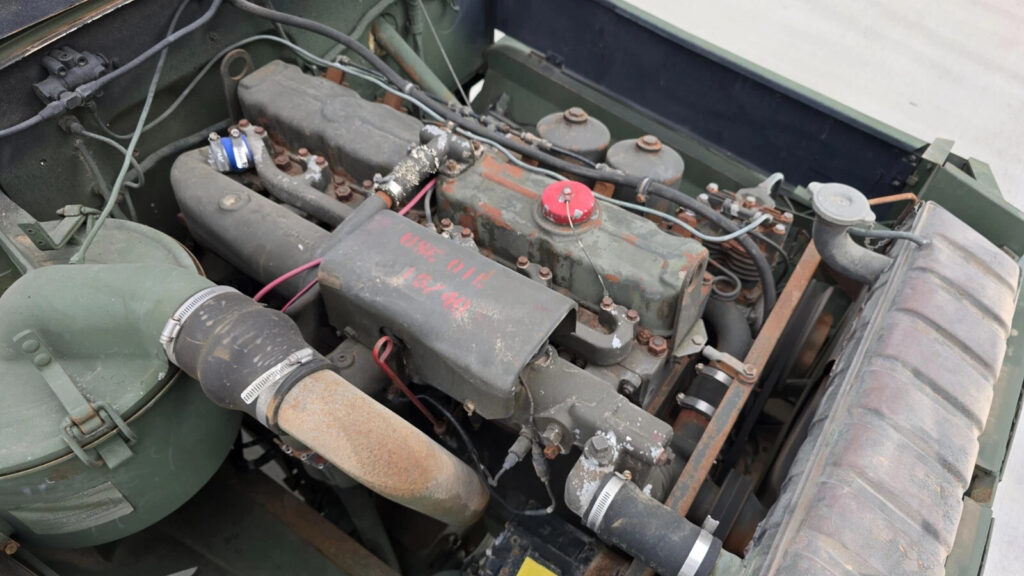 1971 Am General M109a3 “deuce and a Half” Van Camper 6×6 Multifuel Army Military