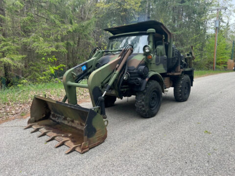 2009 Freightliner / Mercedes Unimog Flu419 Backhoe see Tractor for sale