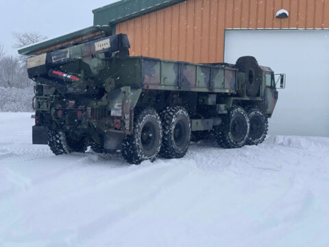 1984 Oshkosh M-985 Military Cargo Truck (hemtt) for sale