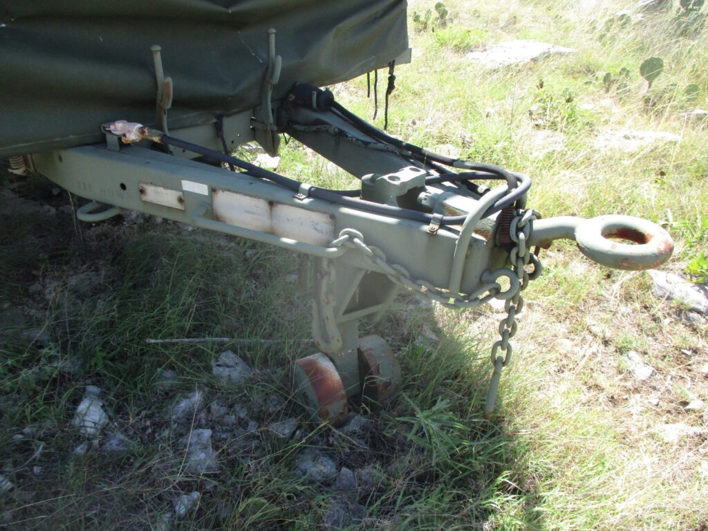 Used 1967 M105a2 Military Trailer, Excellent Cond Poor Canvas