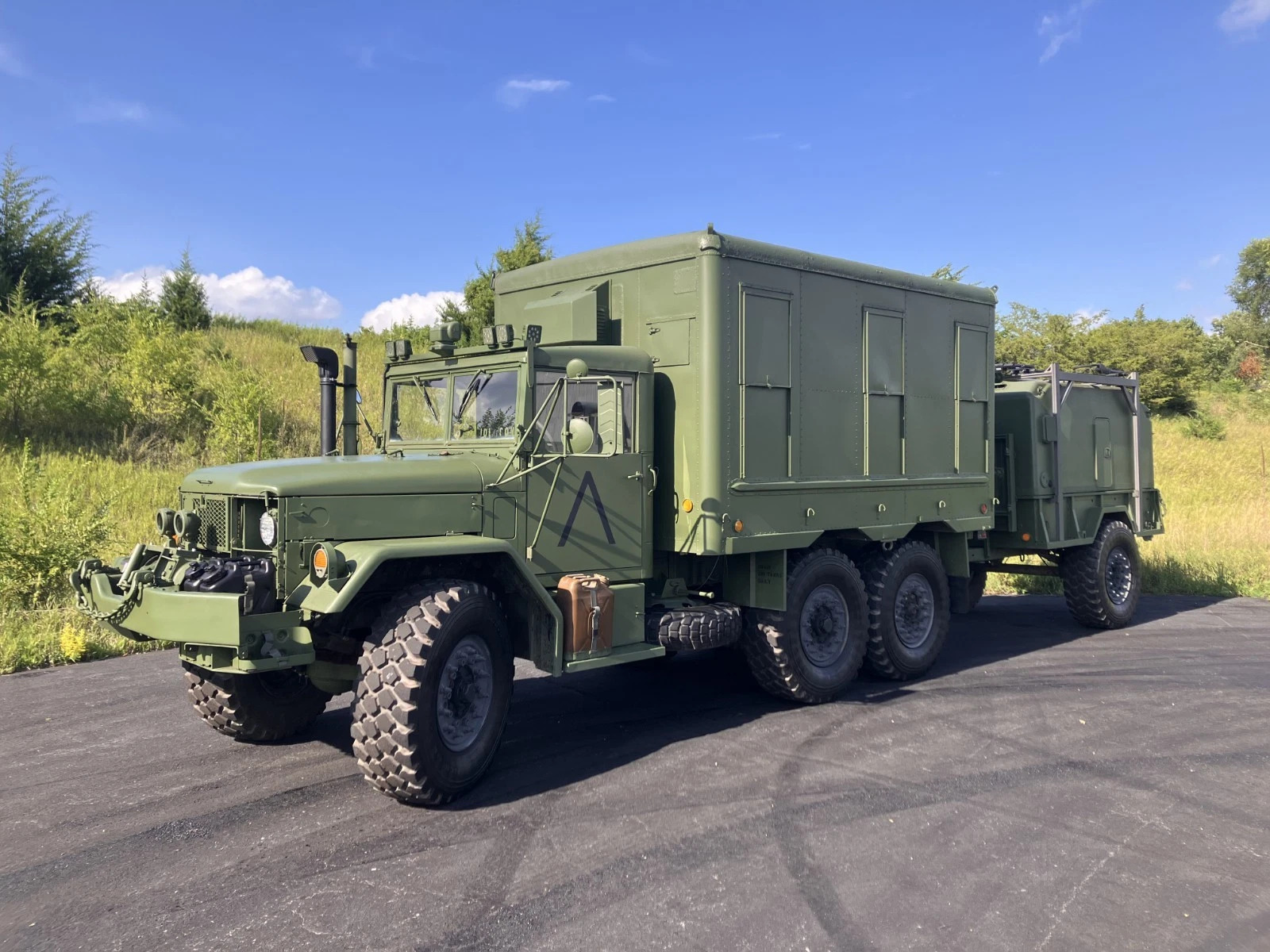 1988 Am General M109a3 2.5 ton Deuce RV Camper Overlander rig M35a2 ...