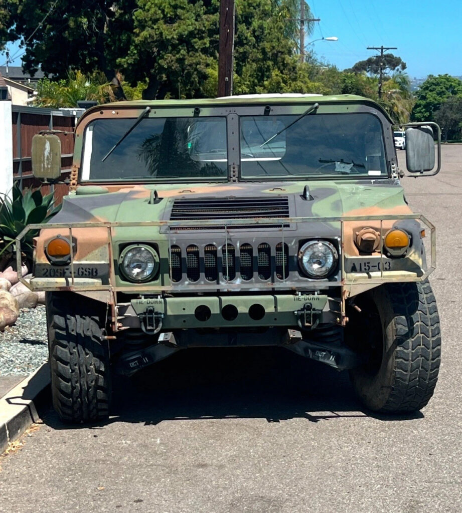 1992 Humvee M1038 Am General Hummer Hmmwv Utility Truck 1-1/4 Ton Utah Title