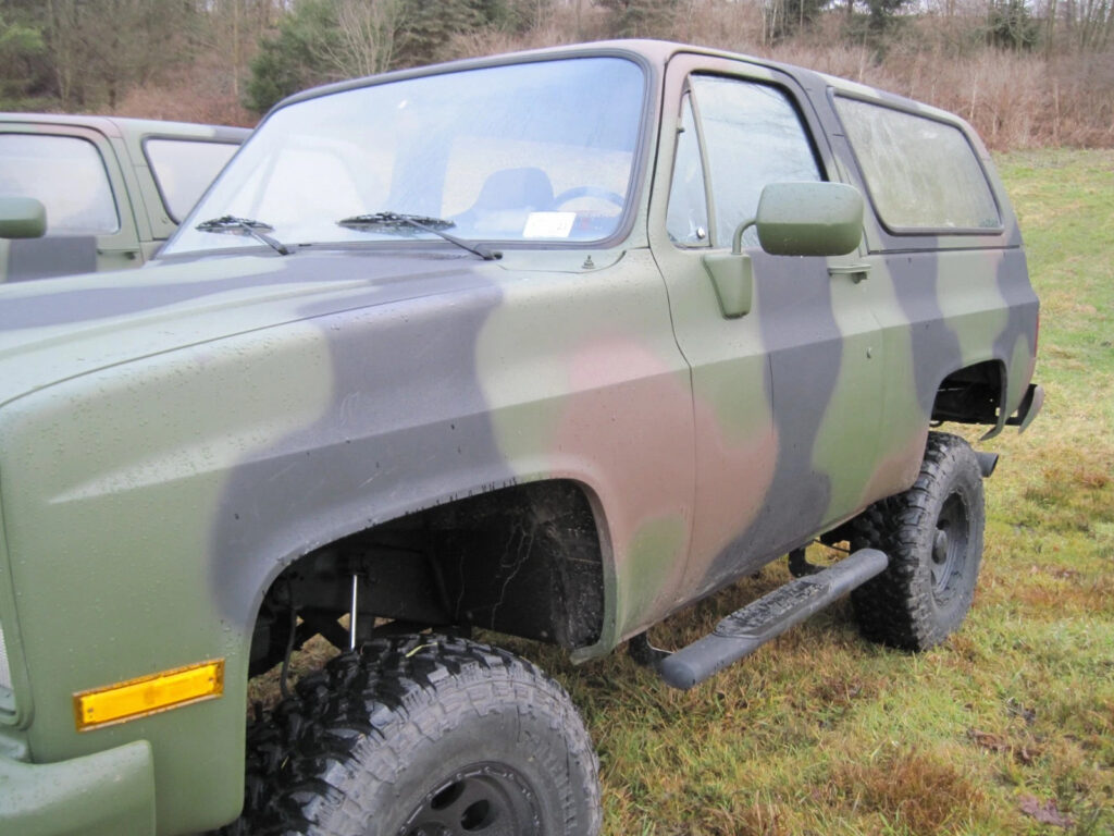 Military Vehicles for sale ebay Motors Diesel Blazer
