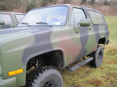 Military Vehicles for sale ebay Motors Diesel Blazer for sale